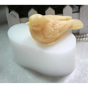 3D Bird sparrow Handmade DIY Animals Soap Silicone molds for candle aroma stone baking molds