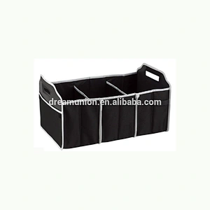 Car Truck SUV Van Trunk Organizer Portable Collapsible Removable Thermal Cooler auto storage bag folding Fashionable