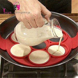 Wholesale FDA Approved 7 holes Muffin Pan Silicone Cake Mould