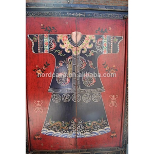 chinese antique furniture Phoenix Robe Wardrobe armoire bedroom furniture