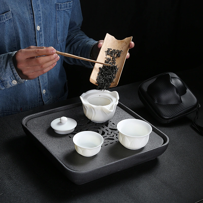 Modern tea sets strainer customized logo cup for adults