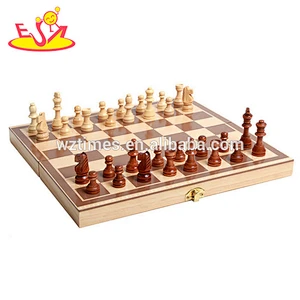 Wholesale high quality wood international chess game for sale W11A061