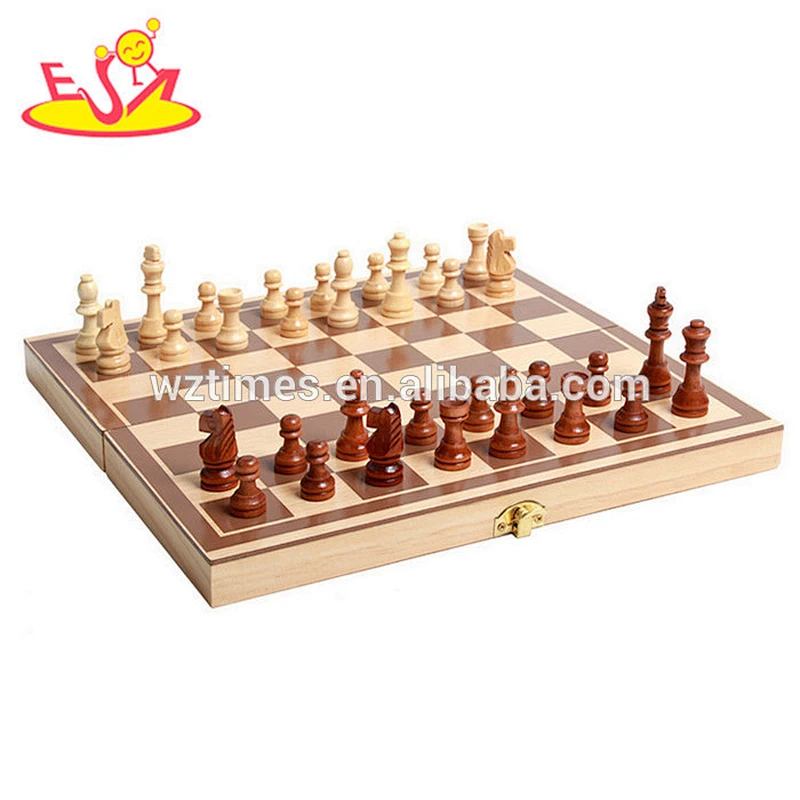 Wholesale high quality wood international chess game for sale W11A061