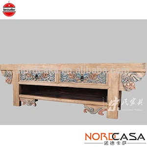 wholesale china antique hand carved TV Cabinets