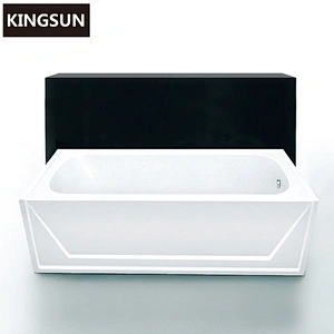 K-2215 Sex Hotel Dubai Bathroom Spa Tub Double Sided Apron Bathtubs
