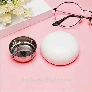 High Borosilicate Glass Water Bottle Portable Cute Style Tea Can Water Cup with Lid for Couple