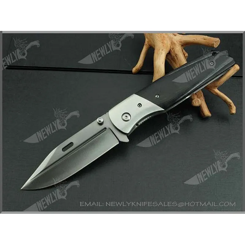 New Style Alloy Handle G10 Folding Knife