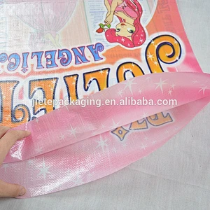 Video, 25kg new design PP woven polypropylene agricultural bag, sack for rice