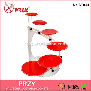 crystal wedding cake stand for wedding cakes