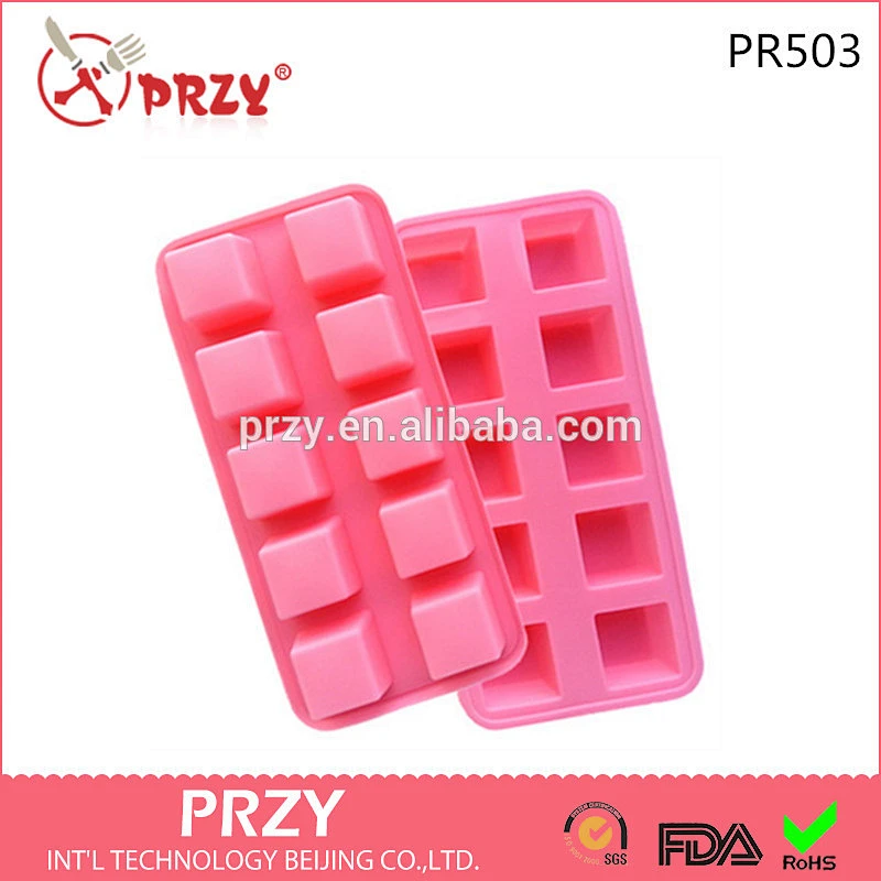 PR503 PRZY 10 even the square brick cake mold chocolate ice tray ice mold plans to sample processing