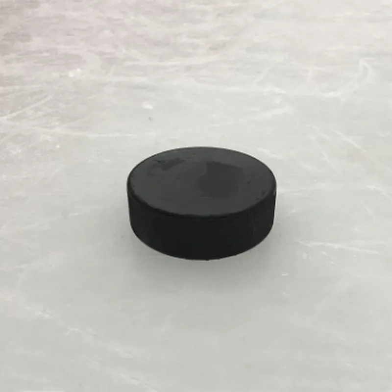 Factory Made Custom Mould Promotional Cheap natural ruber Ice Hockey Puck For Promotion