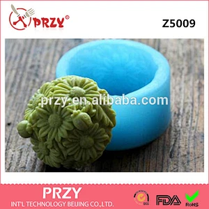 DIY soap mold flowers silicone mold chocolate moulds