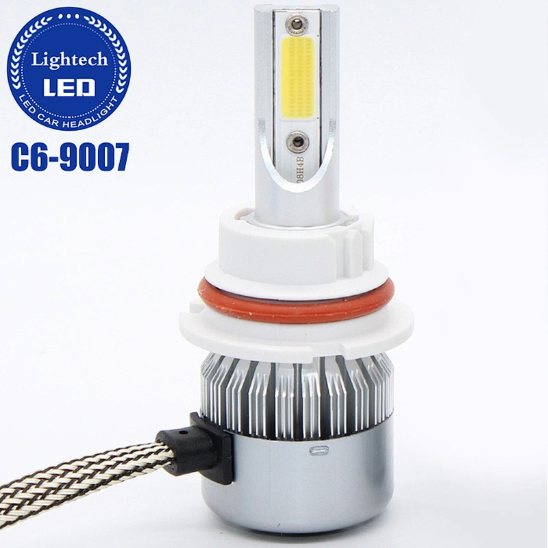 High Power Car LED C6 40W 9007 COB Headlight