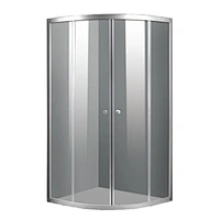 House Use 6mm Tempered Glass Price Circular Shower Enclosure