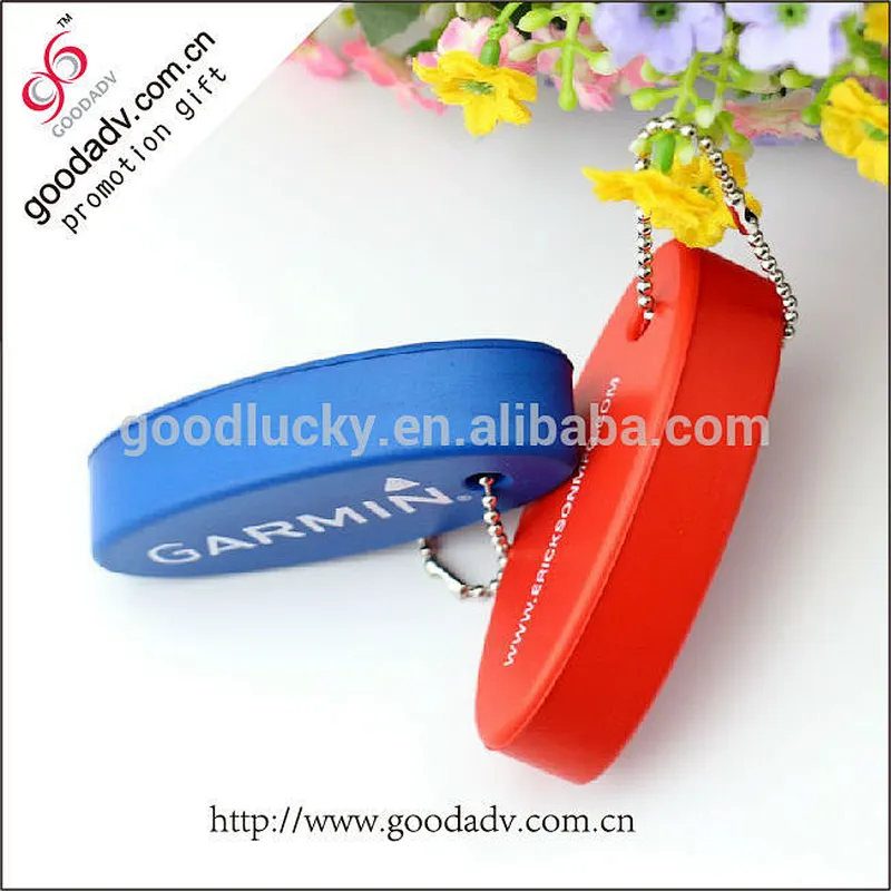Alibaba promotional season discount offer new style pu foam keychain