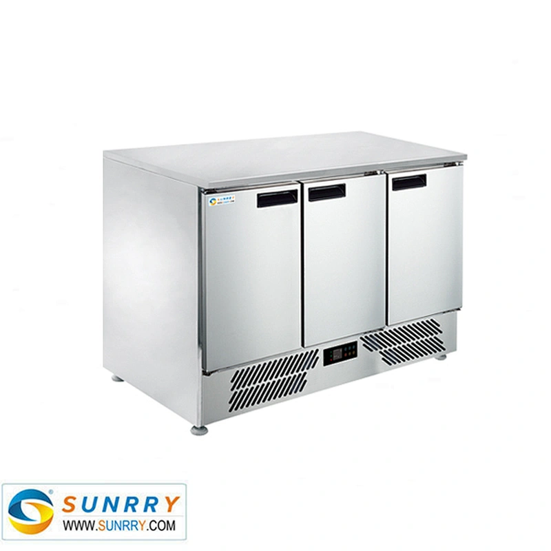 High Quality Refrigerator Working Table With Drawers