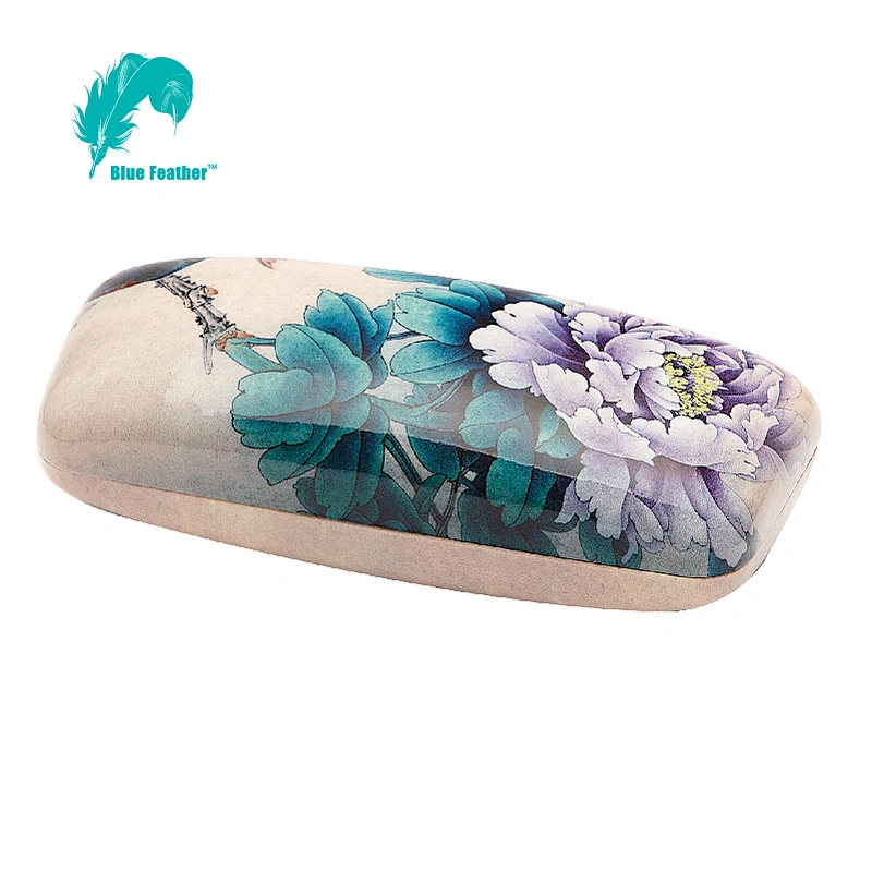Decorative Floral Motif Hard Shell Optical Case for Gifting