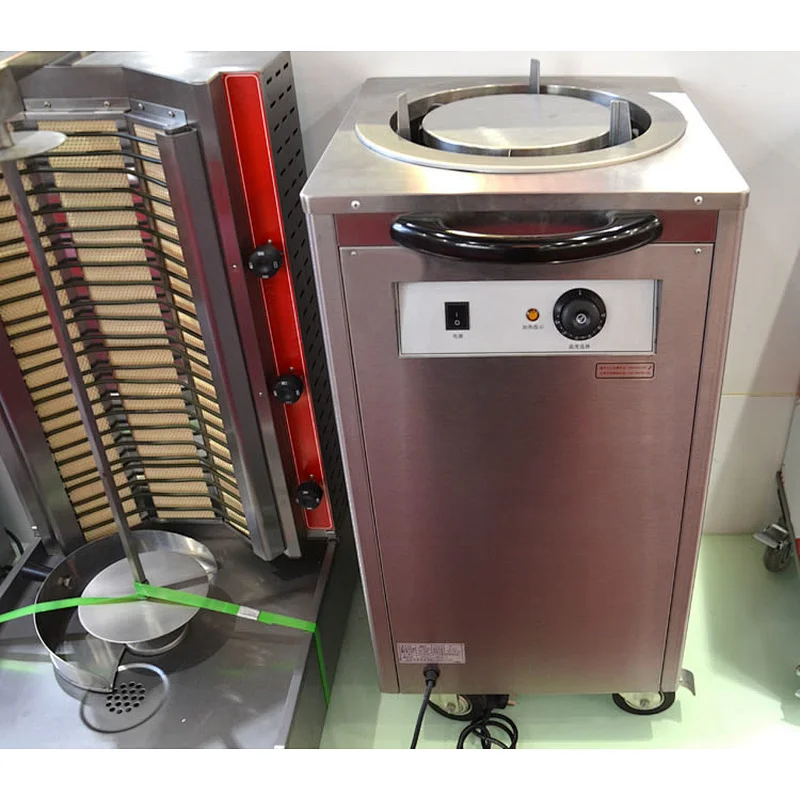Hot sale two head commercial restaurant mobile dish plate warmer cart for CE