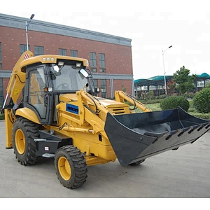 Cheap Backhoe loader with 0.24m3 digger bucket