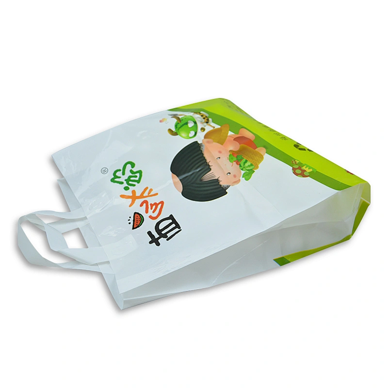 Custom PE shopping bag with handle wholesale