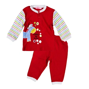 Wholesale boys 2pcs set clothing manufacturers china baby cotton night suits