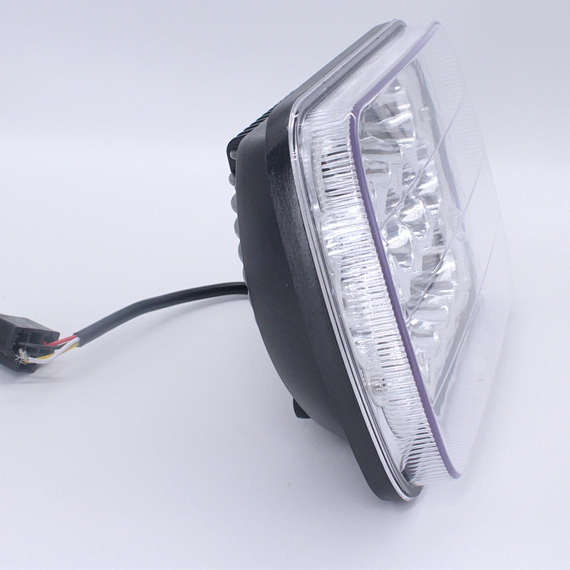 Lightech Led 7x6 5x7 Led Projector Headlight With Blue