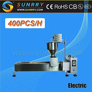 Electric automatic donut machine for 400 PCS per hour industrial donut maker (SUNRRY SY-DN11A)