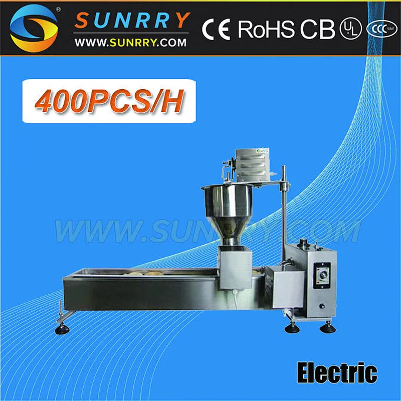 Electric automatic donut machine for 400 PCS per hour industrial donut maker (SUNRRY SY-DN11A)