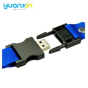 Promotional Neck Strap Bulk USB Drives/wholesale Custom Logo Lanyard USB