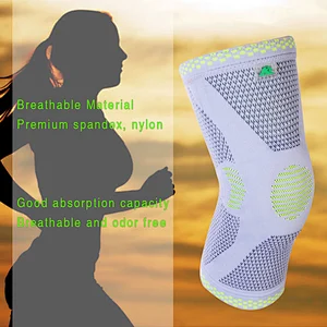Spandex and Nylon Knee Brace Outdoor Tennis Sport Knee Protector