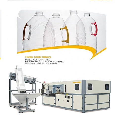 2019 Newest humanized costly automatic PET bottle blowing machine / plastic bottle making machine price