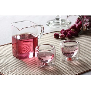 High Quality Hand Blown Borosilicate Glass Cup 250ml Juice Milk Water Tea Cup Customized Logo Glass Water Cup
