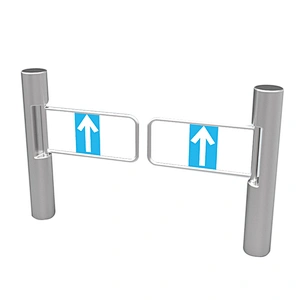 Intelligence Security Gym Entrance and Exit Electric Swing Barrier Turnstile Gate