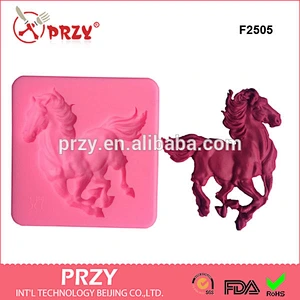 Horse Art Cake Decorating Sugar Art mold DIY bakeware silicone embossing mold fondant cake mold