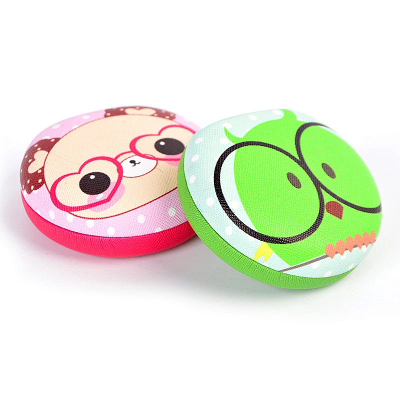 Personalized Contact Lens Case Cosmetic with Mirror Travel Kit Mini Glasses Case