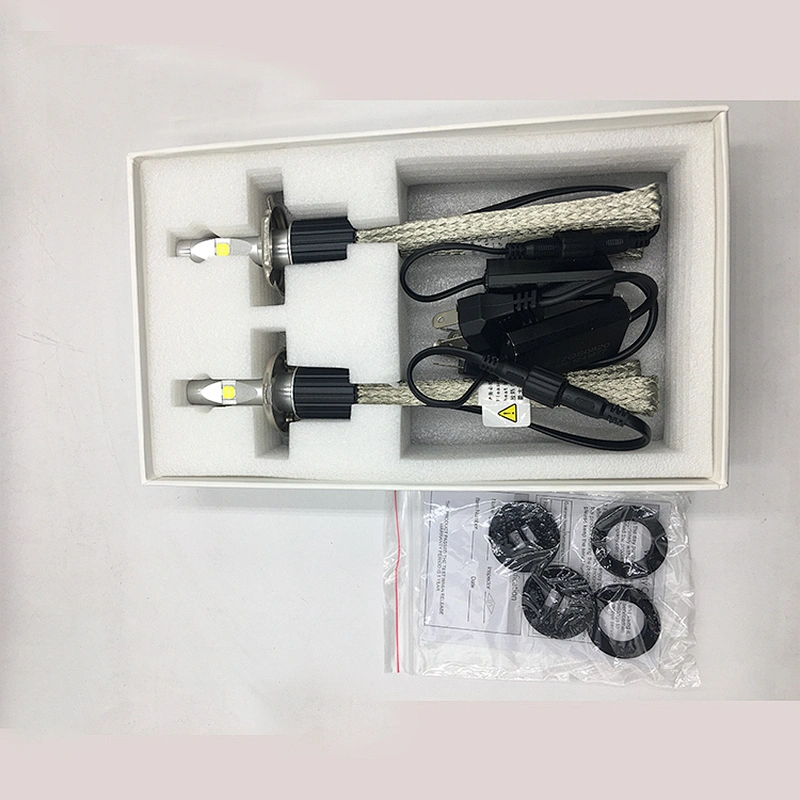 LED car headlight 6000k 6600lm light led automotive bulb L7 h4 accessories auto parts led headlight bulb for car