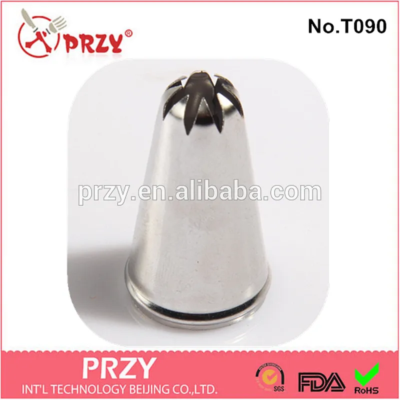 High quality stainless steel cake decorating nozzle