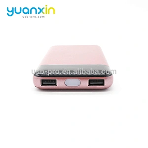 10000mah Plastic Platinum Gold Red Blue Grey Rose Color Digital power display Power Bank