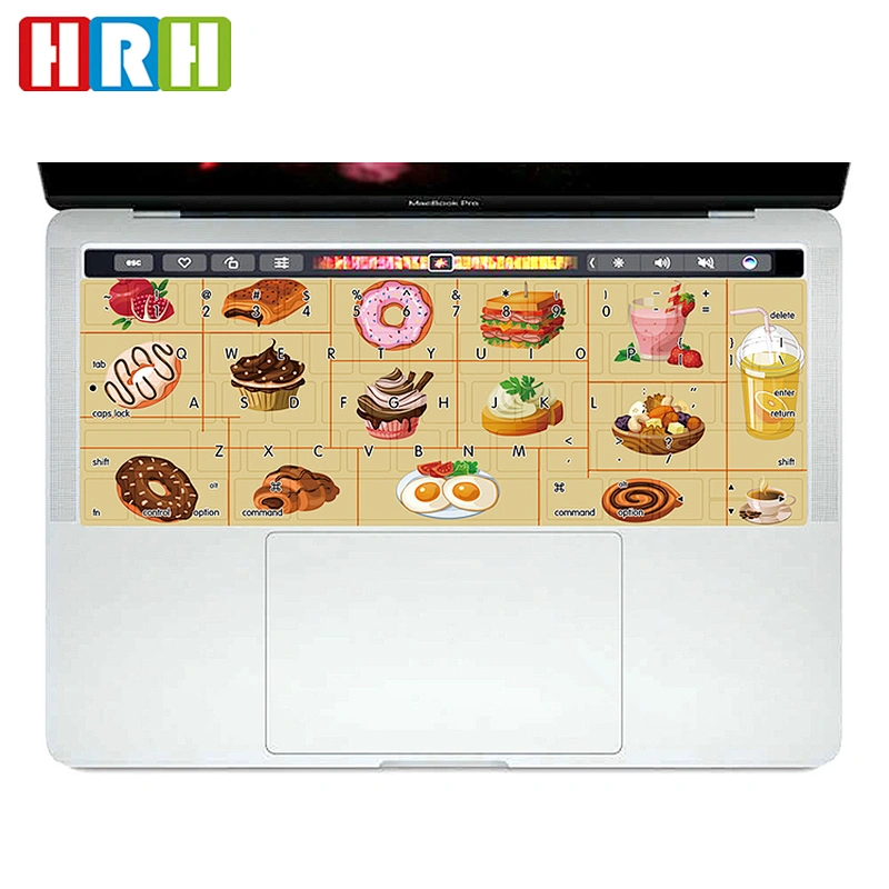 Original Design tpu japanese keyboard Cover Skin for MacBook Pro 13 15 Retina Touch Bar