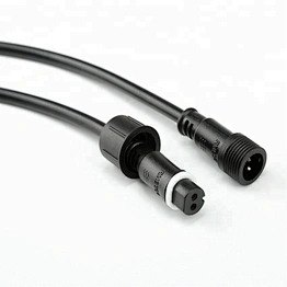 2pin waterproof connectors m18  outdoor application connector