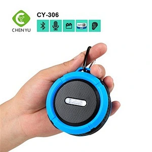 Wireless Speaker System with Rechargeable Battery and Built-in Microphone