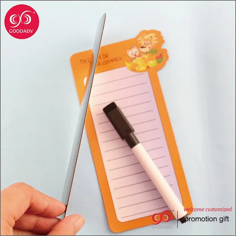 Guangzhou factory wholesale magnetic mini whiteboard for milk powder gifts with teddy bear magnetic drawing board