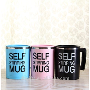 2018 400ML portable mixer self stirring coffee mug