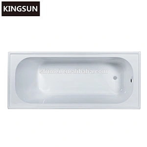Soaking drop-in Small Corner Acrylic Tub Shower Combo For Hotel