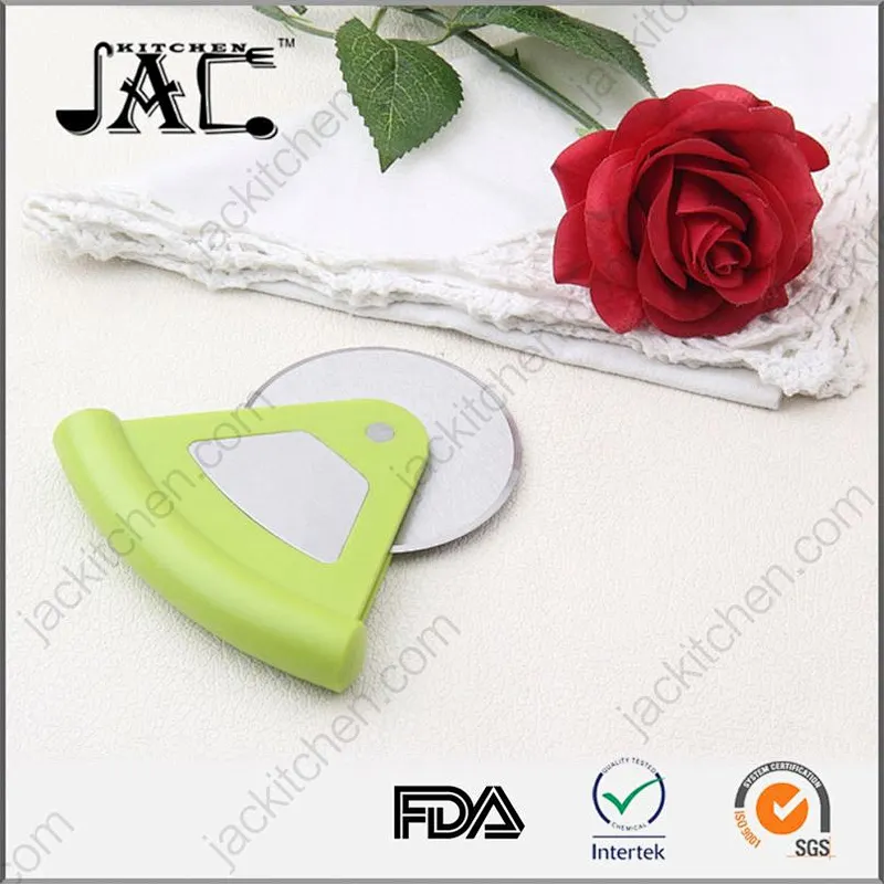 2017 Newest Gadgets Stainless Steel Double Pizza Wheel Cutter