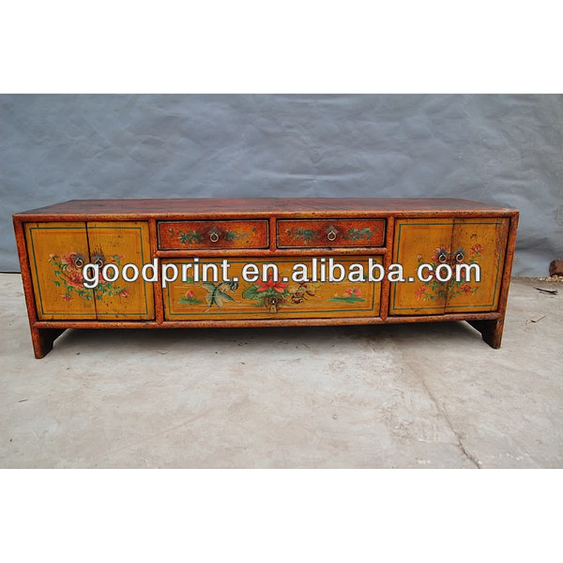 Chinese Antique Furniture, Shanxi natural Recyclable wood TV Cabinet