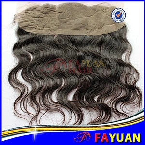 top quality virgin human hair closure , 13x4 lace frontal closure