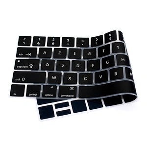 Ali baba french custom  laptop for dell cover silicone cover French Laptop Silicone Keyboard Covers For MacBook Touch Bar