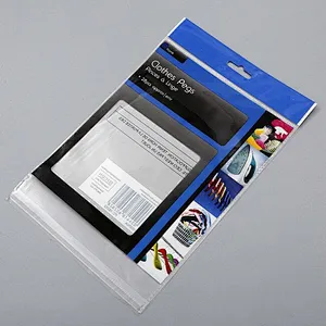 Custom PE self-styled transparent confectionery bag