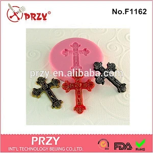 Quality Cross Shape Silicone Fondant Chocolate Mold ,Candy Chocolate Cake Bakeware